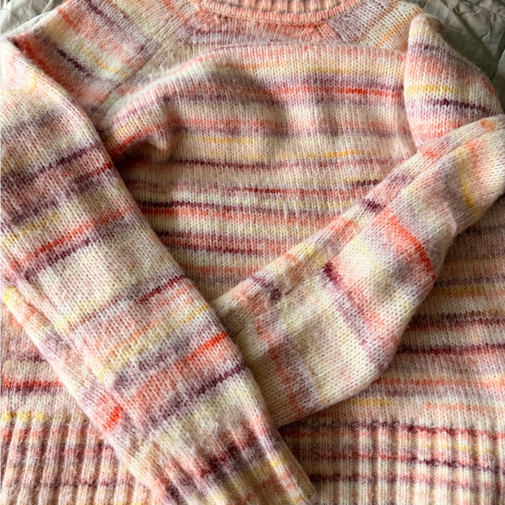 LOFT Multicolor Knit Sweater - Picture 5 of 6